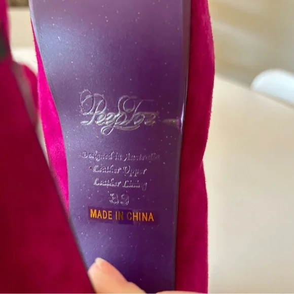 PeepToe Miss Combat Boots - Picture 4 of 9